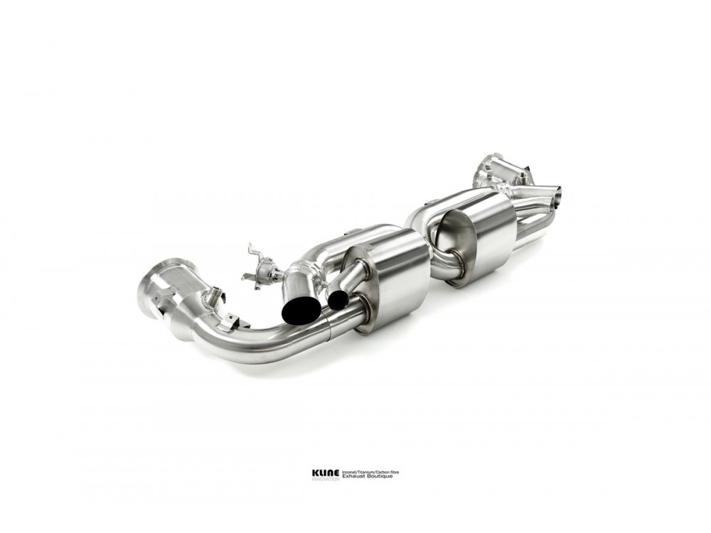Kline Porsche 911 (992) Carrera Exhaust Stainless / Inconel Kline Porsche 911 (992) Carrera Exhaust Stainless / Inconel