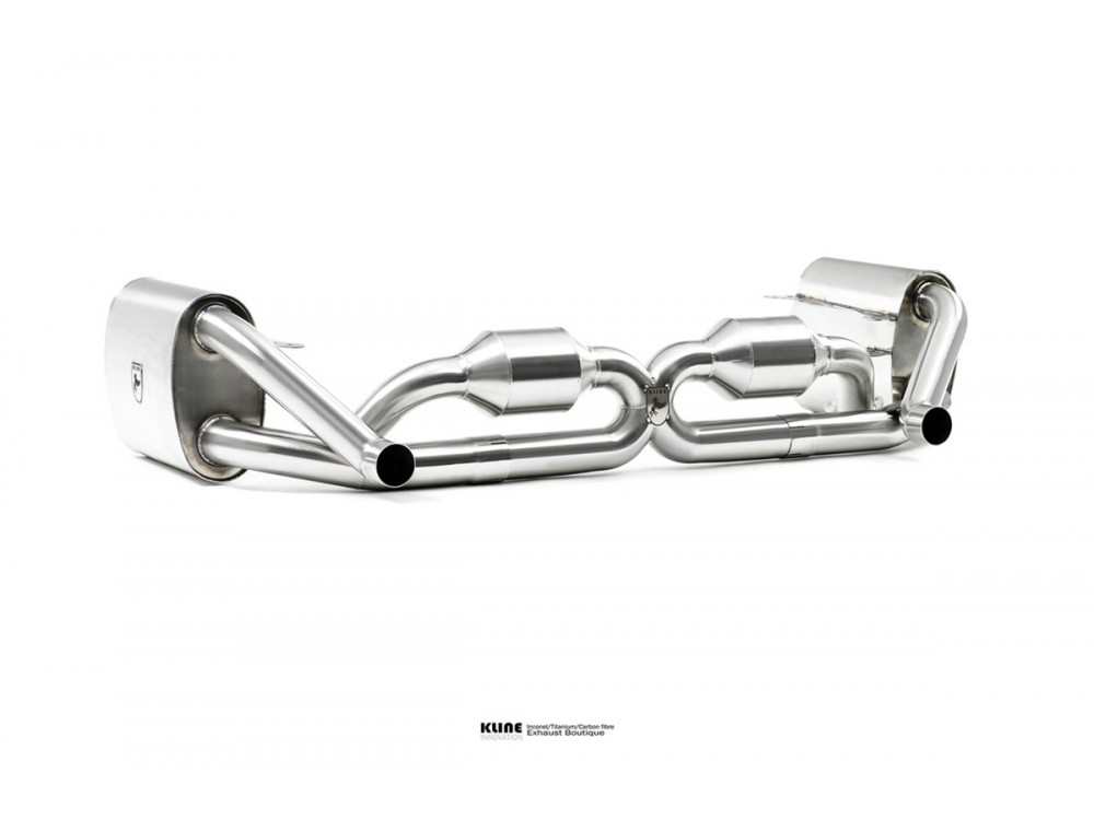 Kline Porsche 911 (997) Carrera Exhaust Stainless / Inconel Kline Porsche 911 (997) Carrera Exhaust Stainless / Inconel
