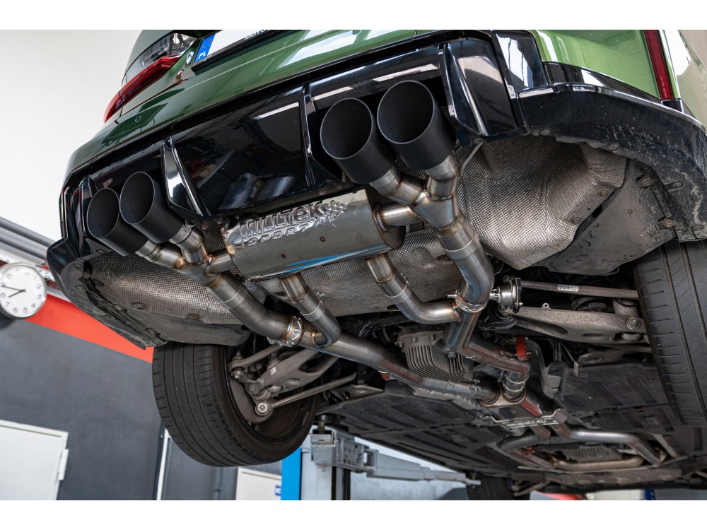 Wydech Milltek BMW M3/M4 G80/G81/G82 Cat-back Resonated - SSXBM1169 + SSXBM1193 Milltek BMW M3/M4 G80/G81/G82 Cat-back Resonated Exhaust