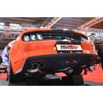 Milltek Sport Ford Mustang GT 5.0 S550 15-17 Cat-back Quad-Outlet Valvesonic Exhaust