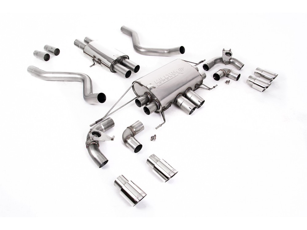 Exhaust Milltek Land Rover Defender 5.0 V8 GPF-back Resonated - SXLR110 Exhaust Milltek Land Rover Defender 5.0 V8 GPF-back Resonated - SXLR110