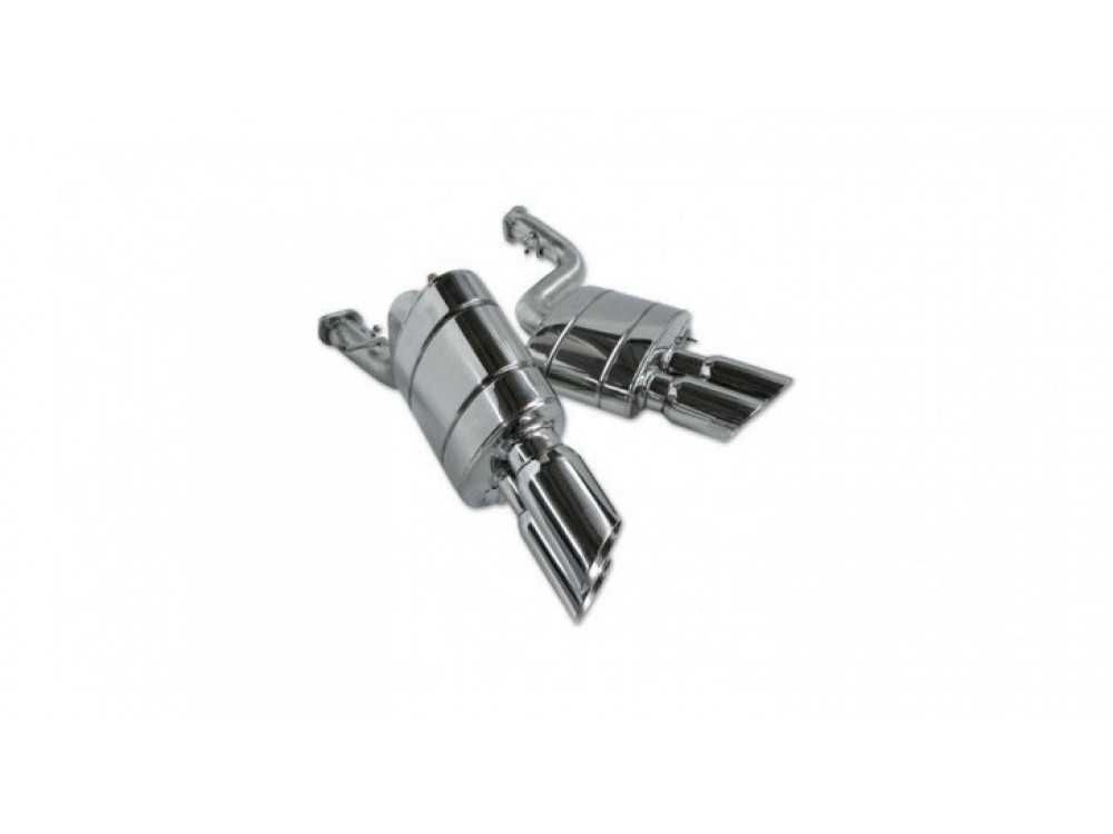 Exhaust NOVITEC Ferrari 599 GTO/GTB/SA Rear Mufflers Non-valved - F1 599 20 Exhaust NOVITEC Ferrari 599 GTO/GTB/SA Rear Mufflers Non-valved - F1 599 20