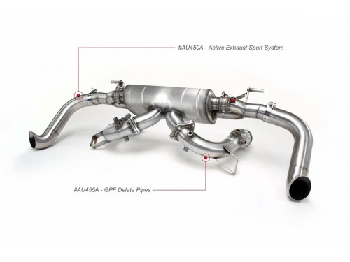 Quicksilver Audi R8 V10 (GPF) tłumik końcowy Exhaust