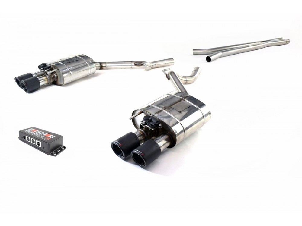 Exhaust Quicksilver Ford Mustang 5.0 GT Cat-back with valves - FD268A Exhaust Quicksilver Ford Mustang 5.0 GT Cat-back with valves - FD268A