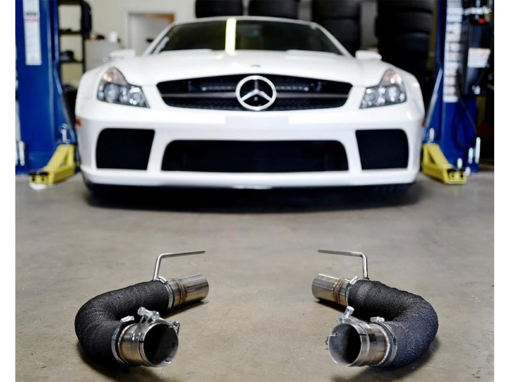 Exhaust Quicksilver Mercedes SL 65 AMG Black Series (R230) - MM650S Exhaust Quicksilver Mercedes SL 65 AMG Black Series (R230) - MM650S