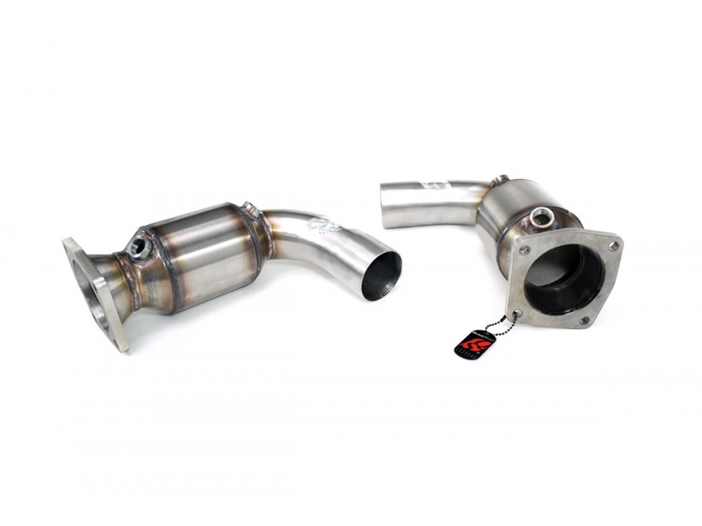Wydech Quicksilver Porsche 911 Turbo (991) Sportowe katalizatory - PS907S Quicksilver Porsche 911 Turbo (991) Sport catalytic converters Exhaust