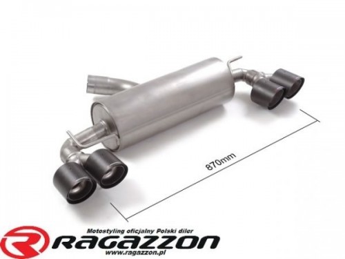 RAGAZZON Toyota GR Yaris Tłumik końcowy Exhaust