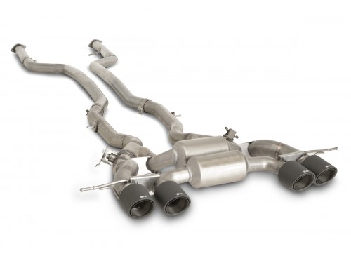 REMUS BMW M3 / M4 G80/G81/G82 downpipe-back RACE Exhaust