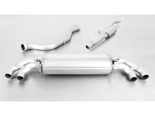 Remus Audi S1 2.0 TFSI Cat-back Resonated (EC) Exhaust