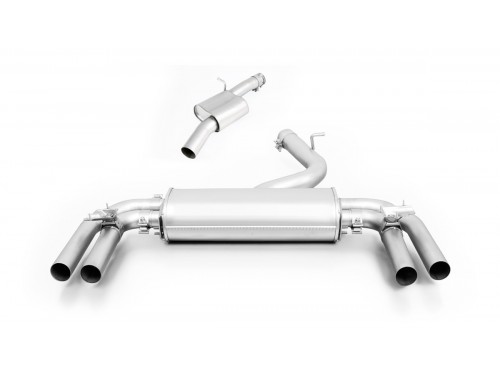 Remus Audi S3 8V 2.0 TSI Cat-back Resonated (EC) Exhaust