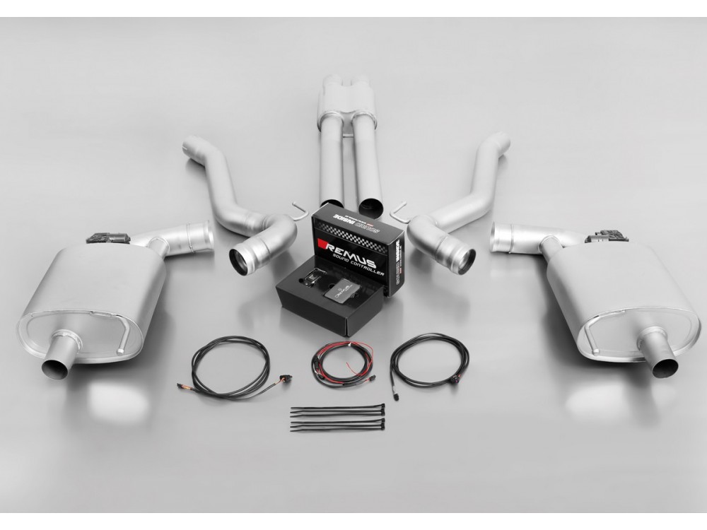 Exhaust Remus Ford Mustang GT 5.0 S550 15-17 Cat-back Valved - 206615 0300+206715 0500LR+0026 70SGR Exhaust Remus Ford Mustang GT 5.0 S550 15-17 Cat-back Valved - 206615 0300+206715 0500LR+0026 70SGR
