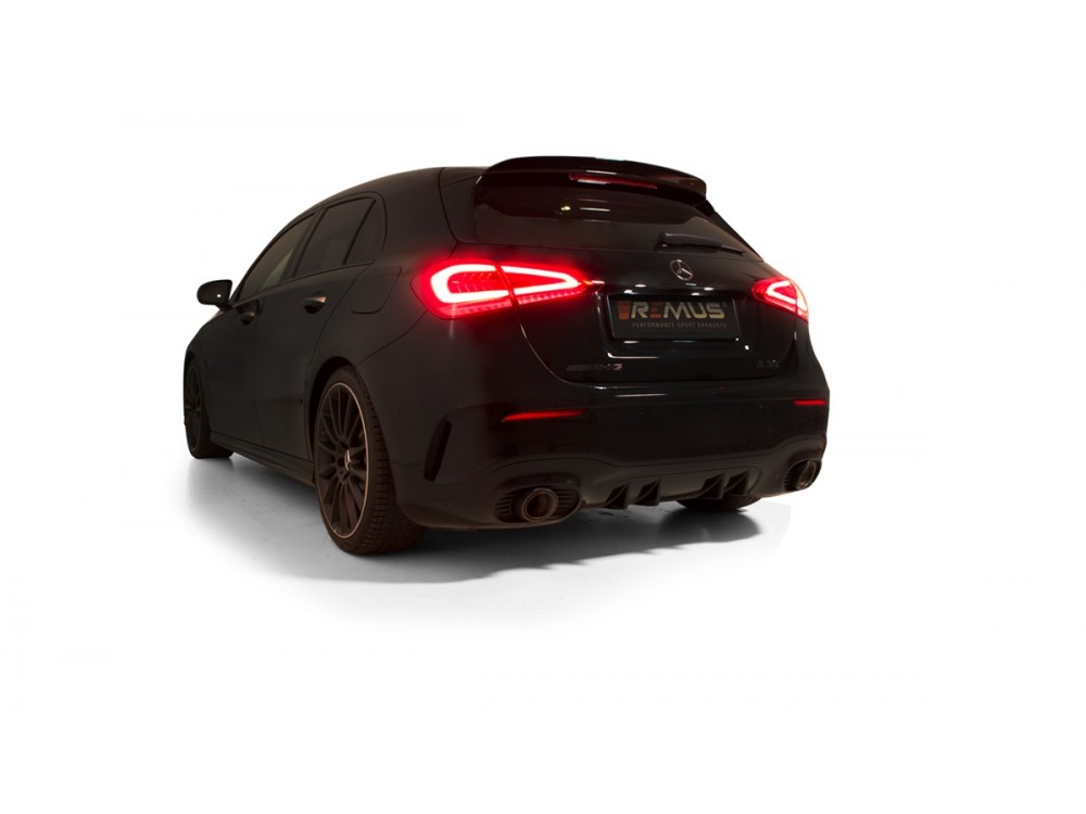 Exhaust Remus Mercedes A35 AMG W177 Axle-back - 504019 1500+504519 1670CSSR Exhaust Remus Mercedes A35 AMG W177 Axle-back - 504019 1500+504519 1670CSSR