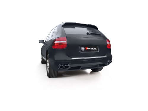 Remus Porsche Cayenne Turbo 957 FL Axle-back (EC) Exhaust