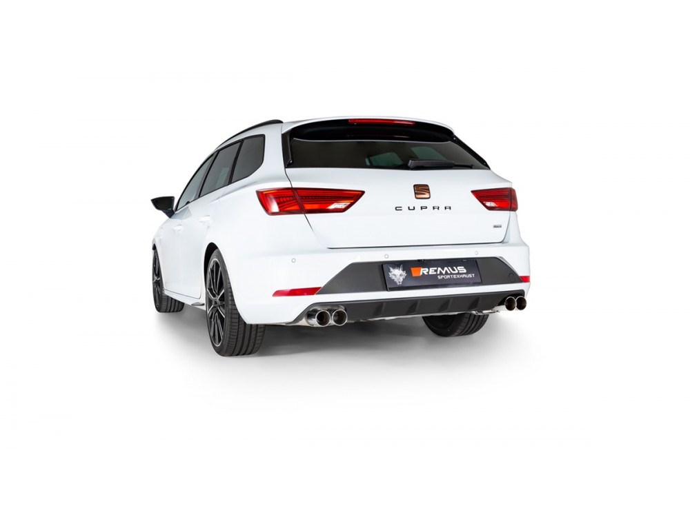 Exhaust Remus Seat Leon III Cupra ST 300 2.0 TSI GPF-back - 796518 0500LR+0026 14SSR Exhaust Remus Seat Leon III Cupra ST 300 2.0 TSI GPF-back - 796518 0500LR+0026 14SSR