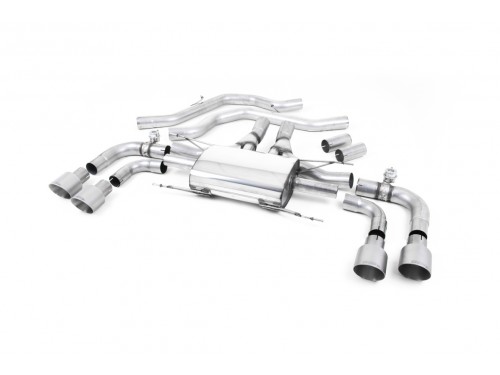 Milltek Alfa Romeo Giulia Quadrifoglio 2.9 V6 Bi-Turbo (Non OPF/GPF Models) (2017-2026) Front Pipe-back SSXAR003