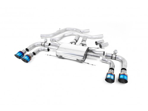 Milltek Alfa Romeo Giulia Quadrifoglio 2.9 V6 Bi-Turbo (Non OPF/GPF Models) (2017-2026) Front Pipe-back SSXAR004