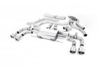 Milltek Alfa Romeo Giulia Quadrifoglio 2.9 V6 Bi-Turbo (Non OPF/GPF Models) (2017-2026) Cat-back SSXAR006 Exhaust