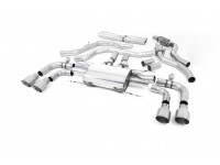 Milltek Alfa Romeo Giulia Quadrifoglio 2.9 V6 Bi-Turbo (Non OPF/GPF Models) (2017-2026) Cat-back SSXAR008