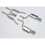 Milltek Sport Audi S4 B7 4.2 V8 Cat-back Resonated Exhaust