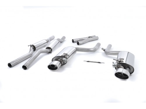 Milltek Sport Audi RS4 B7 4.2 V8 Cat-back Valved Resonated Exhaust