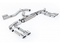 Wydech Milltek Audi S3 2.0TFSI Quattro Saloon/Sedan 310PS & 333PS 8Y (OPF/GPF Models Only) (2020-2026) Particulate Filter-back SSXAU1017