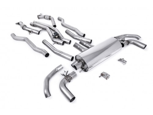 Milltek Sport Audi SQ7/SQ8 4.0 TFSI Cat-back Non-Resonated Exhaust