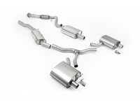 Milltek Audi A4 2.0 TFSI B9.5 Quattro Saloon & Avant (Non-OPF NAS Models inc Mild Hybrid & Without Brace Bars) (2021-2026) Cat-back SSXAU1110 Exhaust