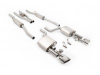 Milltek Sport Audi RS4 B7 4.2 V8 Cat-back Valved H-Pipe V2 Exhaust