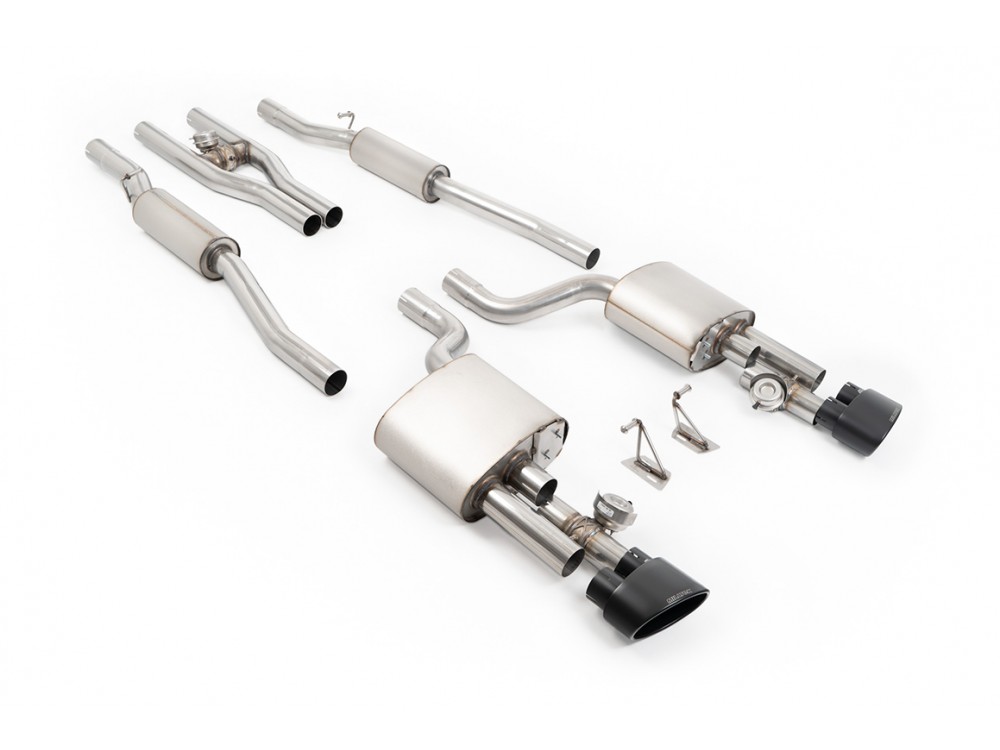 Exhaust Milltek Audi RS4 B7 4.2 V8 Cat-back Valved H-Pipe V2 - SSXAU1127 Exhaust Milltek Audi RS4 B7 4.2 V8 Cat-back Valved H-Pipe V2 - SSXAU1127