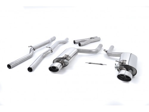 Milltek Sport Audi RS4 B7 4.2 V8 Cat-back Valved Non-resonated Exhaust