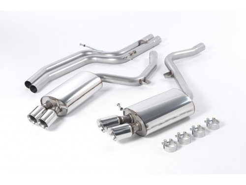 Milltek Sport Audi S5 B8 4.2 FSI Cat-back Non-resonated Exhaust