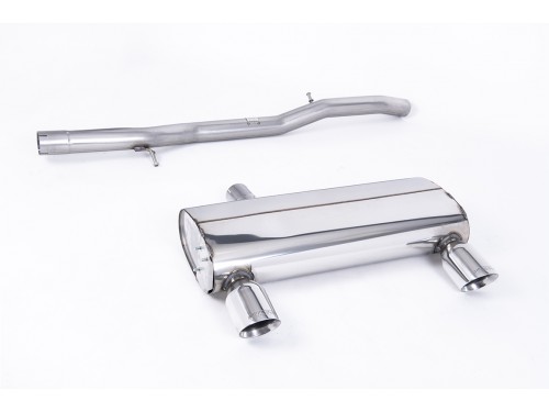 Milltek Sport Audi TT 180 / 225 quattro Coupe & Roadster Cat-back Non-resonated Exhaust