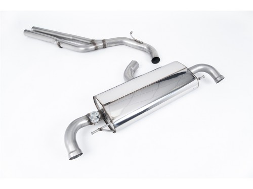 Milltek Sport Audi TT RS MK2 2.5 TFSI Cat-back Non-resonated Race Exhaust