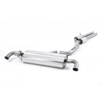 Milltek Sport Audi TT RS MK2 2.5 TFSI Cat-back Resonated Race Exhaust