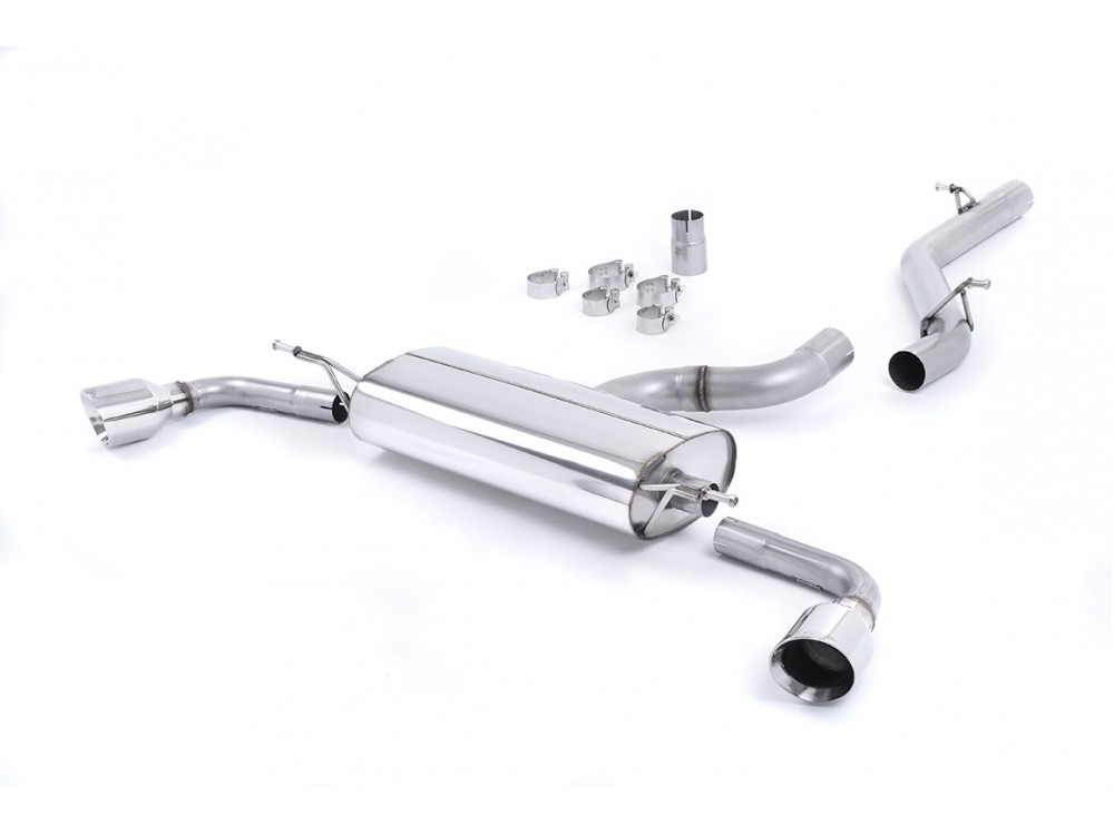 Exhaust Milltek Audi TT MK2 3.2 FSI Cat-back Non-resonated - SSXAU257 Exhaust Milltek Audi TT MK2 3.2 FSI Cat-back Non-resonated - SSXAU257
