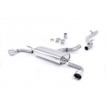 Milltek Sport Audi TT MK2 3.2 FSI Cat-back Non-resonated Exhaust