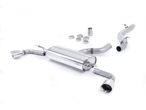 Milltek Sport Audi TT MK2 3.2 FSI Cat-back Non-resonated Exhaust