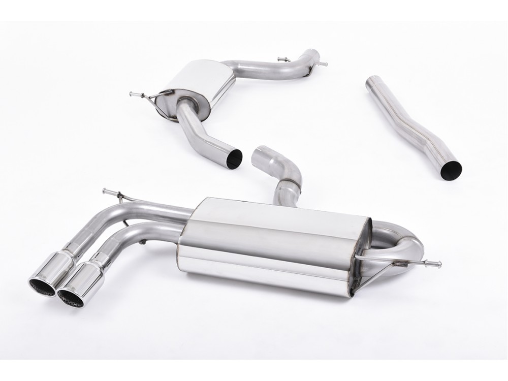Wydech Milltek Audi A3 8P 1.8 TFSI FWD Cat-back Resonated - SSXAU259 Milltek Audi A3 8P 1.8 TFSI FWD Cat-back Resonated Exhaust