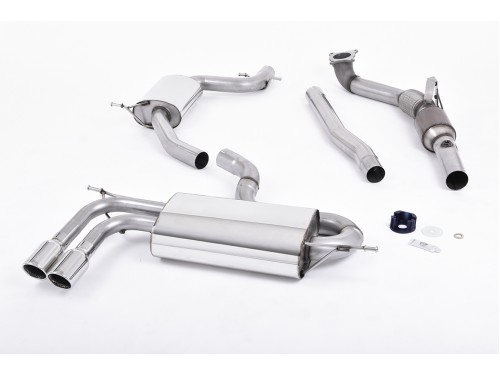 Milltek Sport Audi A3 8P 1.8 TFSI FWD Turbo-back Exhaust