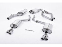 Milltek Sport Audi S5 Coupe/Cabrio B8 3.0 TFSI Cat-back Resonated (EC) Exhaust
