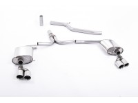 Milltek Sport Audi A5 Sportback 3.0 TDI quattro Cat-back Quad Exhaust