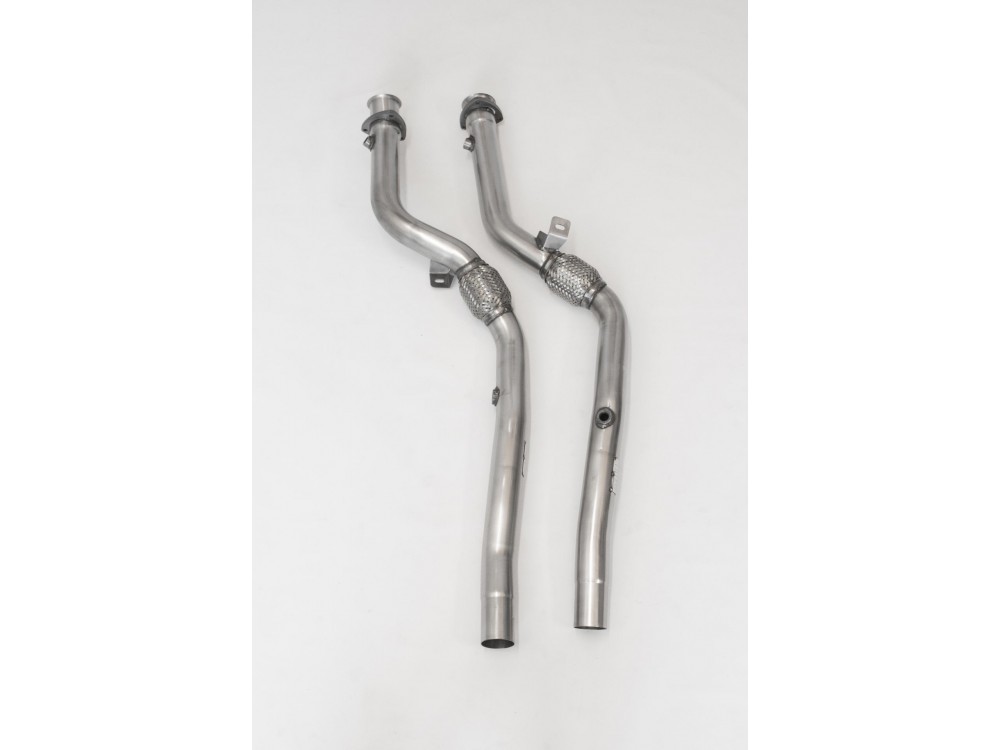 Exhaust Milltek Audi S4 4.2 V8 quattro B6 Catalytic Converter Delete Pipes - SSXAU289 Exhaust Milltek Audi S4 4.2 V8 quattro B6 Catalytic Converter Delete Pipes - SSXAU289