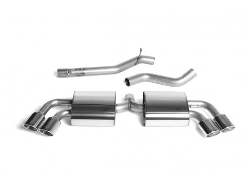 Milltek Sport Audi TTS MK2 2.0 TFSI Cat-back 2,75" Non-resonated Exhaust