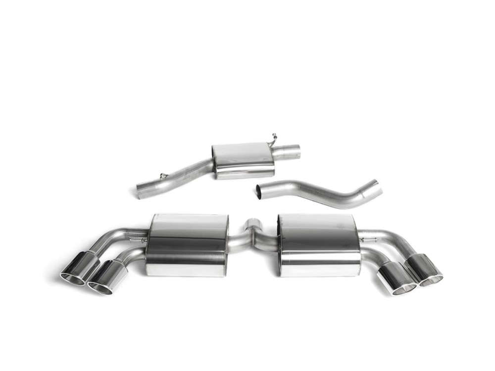 Exhaust Milltek Audi TTS MK2 2.0 TFSI Cat-back 2,75" Resonated - SSXAU293 Exhaust Milltek Audi TTS MK2 2.0 TFSI Cat-back 2,75" Resonated - SSXAU293