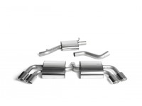 Milltek Sport Audi TTS MK2 2.0 TFSI Cat-back 2,75" Resonated Exhaust