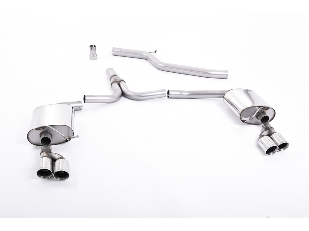 Wydech Milltek Audi A5 2.0 TDi Cat-back Quad - SSXAU299 Milltek Audi A5 2.0 TDi Cat-back Quad Exhaust