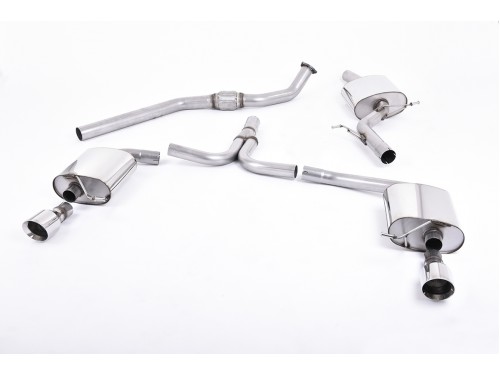 Milltek Sport Audi A4 B8 2.0 TFSI Cat-back Exhaust