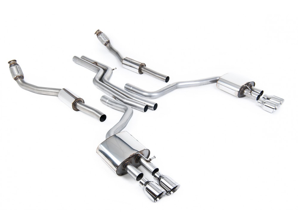 Wydech Milltek Audi S6/S7 C7 4.0 TFSI Cat-back Non-resonated - SSXAU331 Milltek Audi S6/S7 C7 4.0 TFSI Cat-back Non-resonated Exhaust