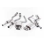 Milltek Sport Audi RS4/RS5 B8 4.2 FSI Cat-back Non-resonated Exhaust