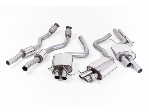 Milltek Sport Audi RS4/RS5 B8 4.2 FSI Cat-back Resonated (EC) Exhaust